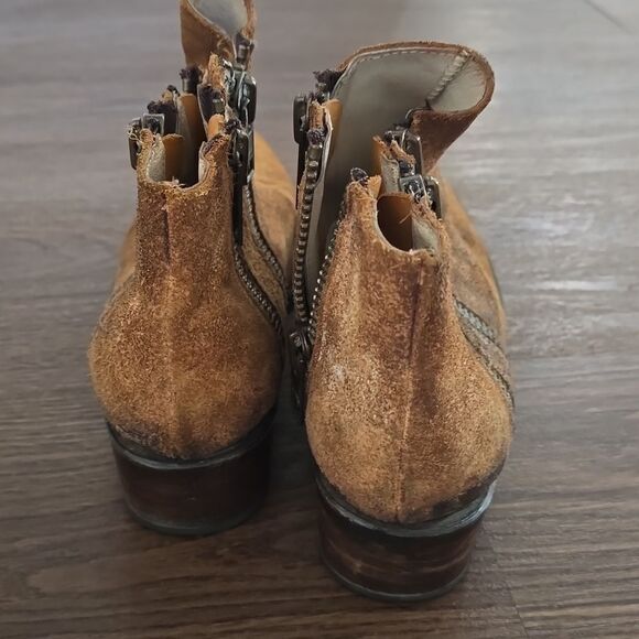 FREEBIRD by Steven Brown Suede “Clash” Ankle Booties sz9 - Picture 5 of 10